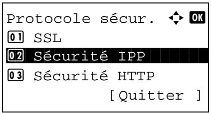 KYOCERA ECOSYS M2030DN - Sécurité IPP - 5