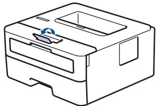 BROTHER HL-L2372DN - Charger et imprimer du papier ordinaire, du papier épais, du papier recyclé et du papier de qualité supérieure à partir de la fente d'alimentation manuelle - 1
