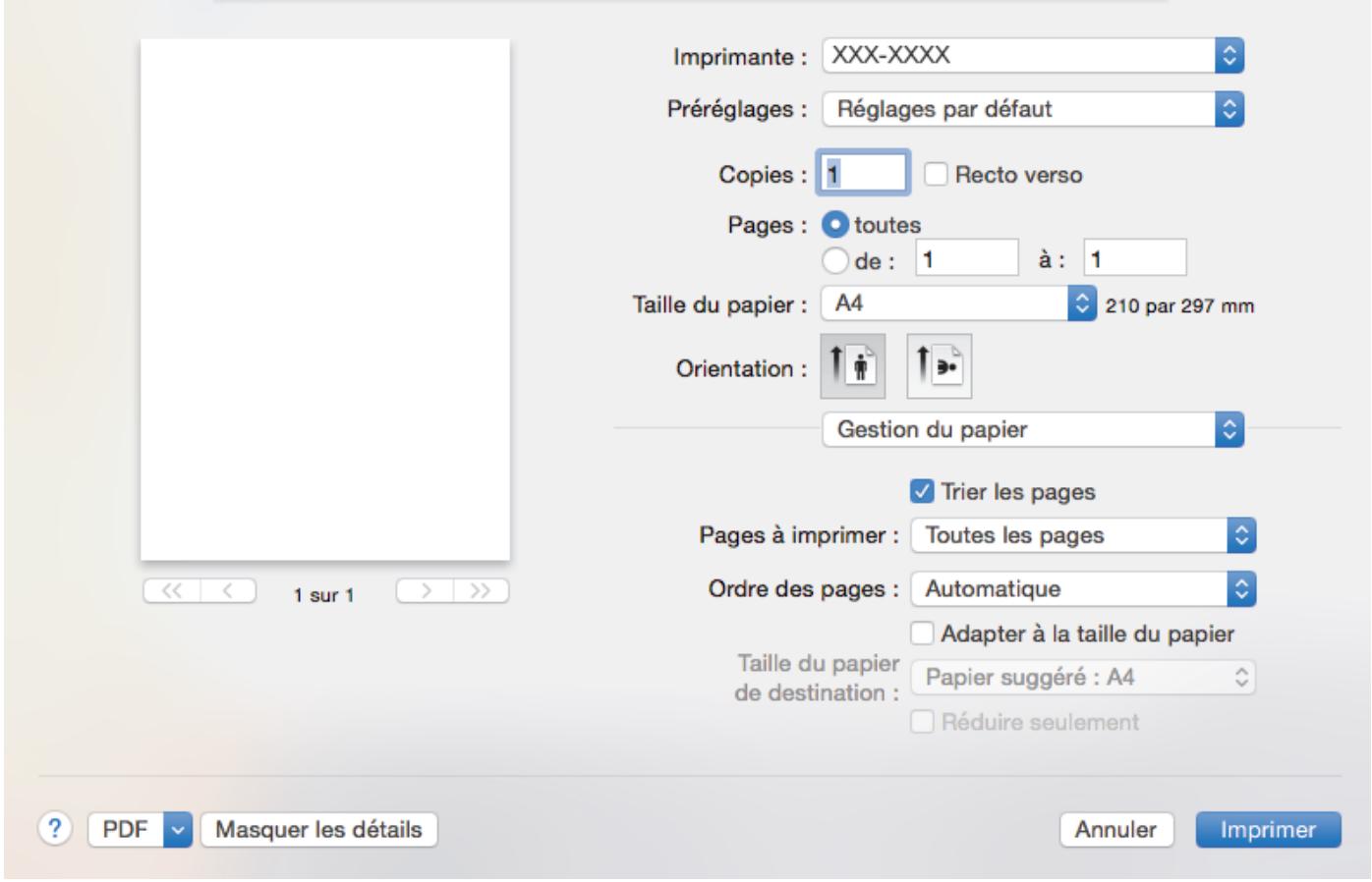 BROTHER HL-L2372DN - Gestion du papier - 1