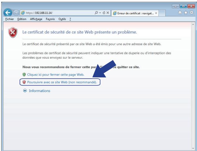 BROTHER HL-L2372DN - Installer le certificat auto-signé pour les utilisateurs Windows munis de droits d'administration - 4