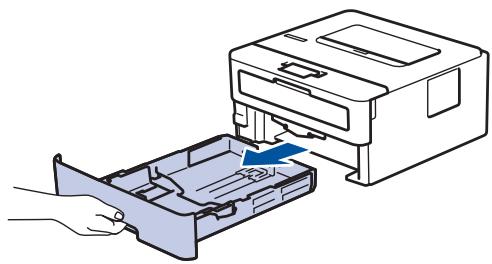 BROTHER HL-L2372DN - Charger du papier dans le bac à papier - 1