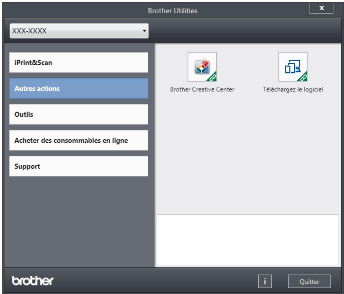 BROTHER HL-L2372DN - Acceder aux utilaitaires Brother (Windows) - 1