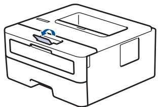 BROTHER HL-L2372DN - Charger du papier dans le bac à papier - 4