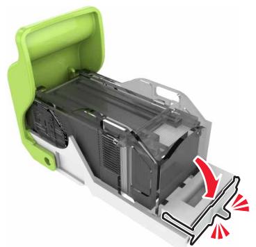 LEXMARK CS820DTE - Bourrage d'agrafes derrière la porte G - 5