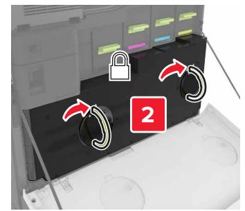 LEXMARK CS820DTE - Remplacement de la courroie de transfert - 11