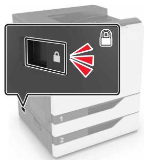 LEXMARK CS820DTE - Installation des tiroirs en option - 6