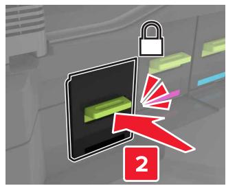 LEXMARK CS820DTE - Remplacement d'une cartouche de toner - 4