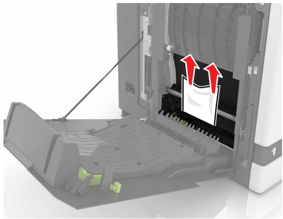 LEXMARK CS820DTE - Bourrage papier dans l'unité d'impression recto verso - 5