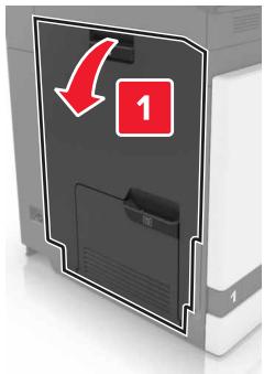 LEXMARK CS820DTE - Bourrage papier dans le chargeur multifonction - 4