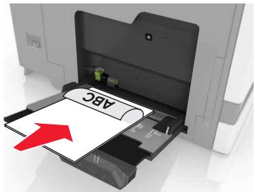LEXMARK CS820DTE - Chargement du chargeur multifonction - 4