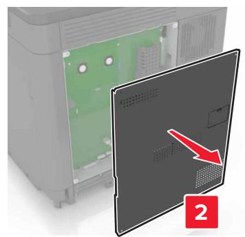 LEXMARK CS820DTE - Installation d'une carte en option - 3