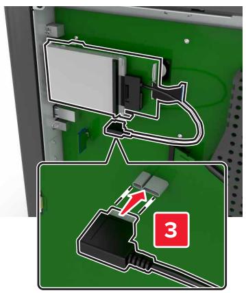 LEXMARK CS820DTE - Installation d'un port de solutions interne - 12