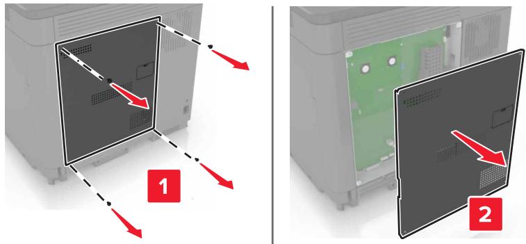 LEXMARK CS820DTE - Installation d'un disque dur sur l'imprimante - 2