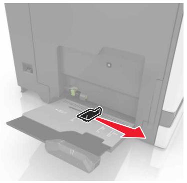 LEXMARK CS820DTE - Chargement du chargeur multifonction - 2