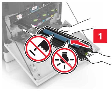 LEXMARK CS820DTE - Remplacement d'une unité de traitement d'images - 7