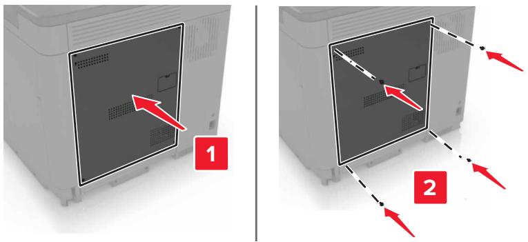 LEXMARK CS820DTE - Installation d'une carte en option - 6