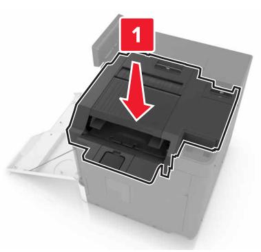 LEXMARK CS820DTE - Installation de l'unité de finition d'agrafage - 5