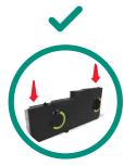 LEXMARK CS820DTE - Remplacement de la bouteille de récapération de toner - 5