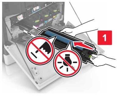 LEXMARK CS820DTE - Remplacement d'un photoconducteur - 7