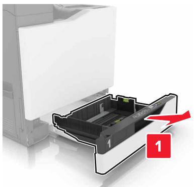 LEXMARK CS820DTE - Remplacement du rouleau de saisie du tiroir de 550 feuilles - 1