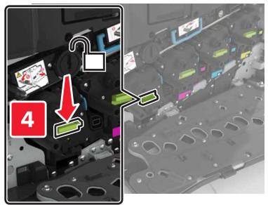 LEXMARK CS820DTE - Remplacement d'une unité de traitement d'images - 5