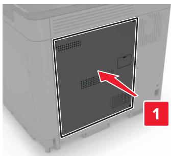LEXMARK CS820DTE - Installation d'un disque dur sur l'imprimante - 9