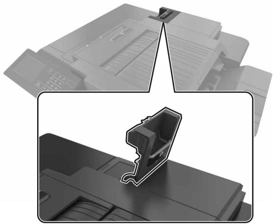 LEXMARK CS820DTE - Remplacement du support de la cartouche d'agrafes dans l'unité de finition d'agrafage - 1