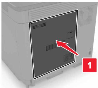 LEXMARK CS820DTE - Installation d'une carte mémoire - 6