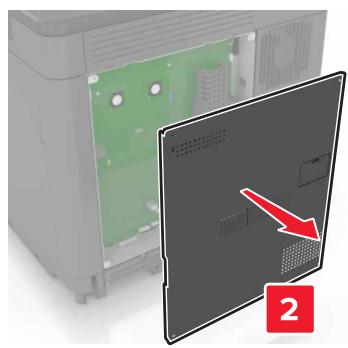 LEXMARK CS820DTE - Installation d'une carte mémoire - 3