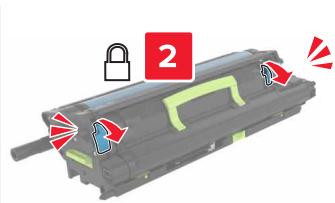 LEXMARK CS820DTE - Remplacement d'une unité de développement - 10