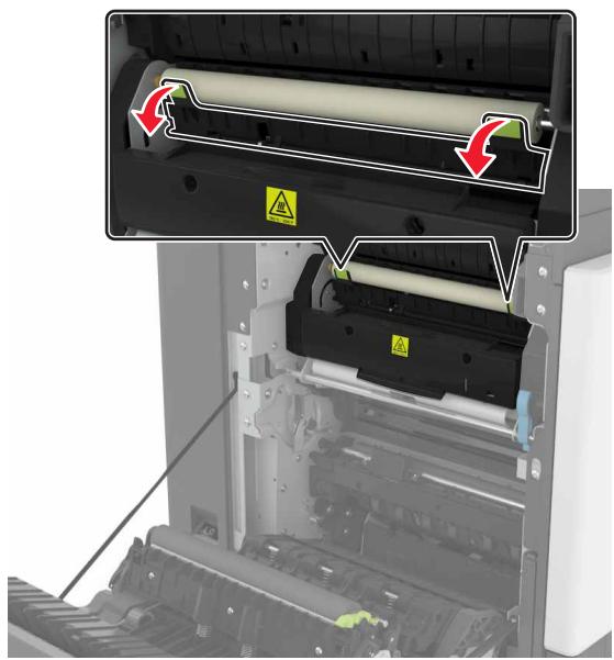 LEXMARK CS820DTE - Bourrage papier dans l'unité de fusion - 4