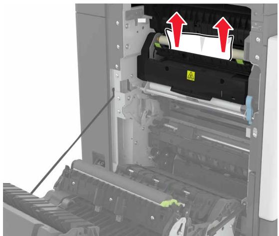LEXMARK CS820DTE - Bourrage papier dans l'unité de fusion - 5