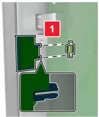 LEXMARK CS820DTE - Installation d'une carte en option - 4
