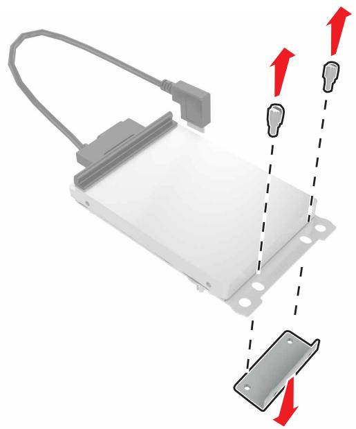 LEXMARK CS820DTE - Installation d'un disque dur sur l'imprimante - 6