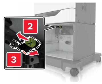 LEXMARK CS820DTE - Remplacement du rouleau de saisie du tiroir de 2 200 feuilles - 4