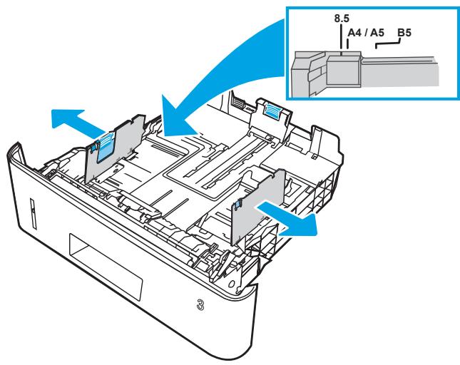 HP M404DN - Charger le bac à papier 3 (facultatif) - 3