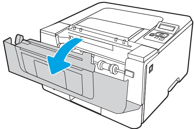 HP M404DN - Élimination des bourrages papier dans l'unité recto verso - 4