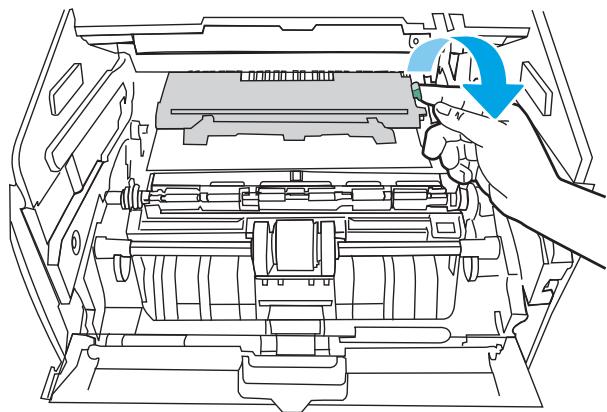 HP M404DN - Elimination des bourrages papier dans le bac 3 - 9