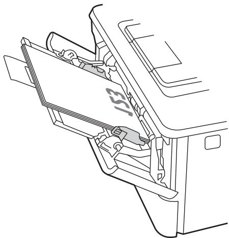 HP M404DN - Bac 1 : orientation du papier - 2
