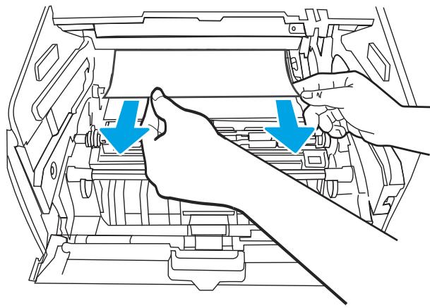 HP M404DN - Elimination des bourrages papier dans la zone de la cartouche de toner ou de l'unité de fusion - 5