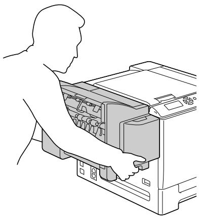 KONICA MINOLTA MAGICOLOR 5650 - Déballage et installation de l'unité d'agrafage - 28