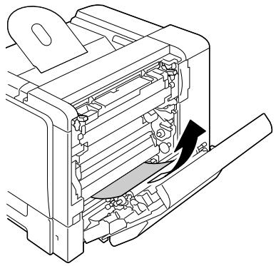 KONICA MINOLTA MAGICOLOR 5650 - Suppression d'un bourrage dans le Bac 2 - 3