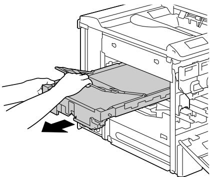 KONICA MINOLTA MAGICOLOR 5650 - Remplacement de la courroie de transfert - 13