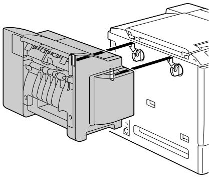KONICA MINOLTA MAGICOLOR 5650 - Déballage et installation de l'unité d'agrafage - 26