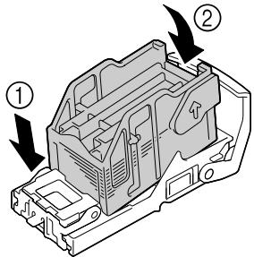 KONICA MINOLTA MAGICOLOR 5650 - Remplacement de la cartouche d'agrafes - 5