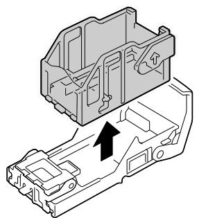 KONICA MINOLTA MAGICOLOR 5650 - Remplacement de la cartouche d'agrafes - 4