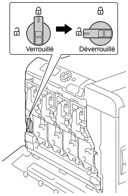 KONICA MINOLTA MAGICOLOR 5650 - Remplacement du réceptacle de toner usage - 2
