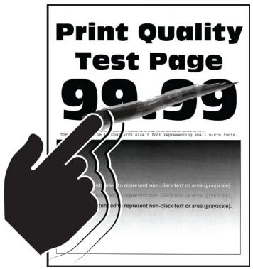 LEXMARK MS331DN - Problèmes de qualité d'impression - 14