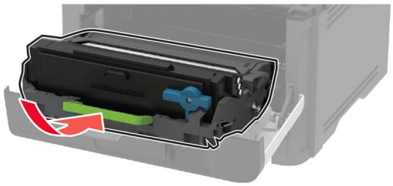 LEXMARK MS331DN - Ouvrez la porte avant. - 6