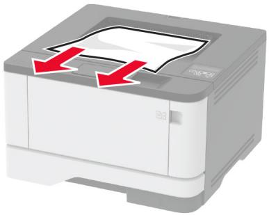 LEXMARK MS331DN - Bourrage papier dans le réceptacle standard - 1